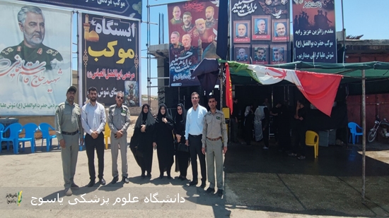 بازدید-مشترک-ادارات-شهرستان-باشت-از-موکب-های-این-شهرستان-